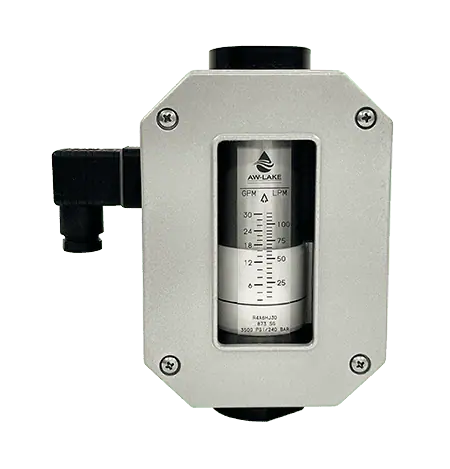 Variable Area Flow Rate Alarm Aluminum