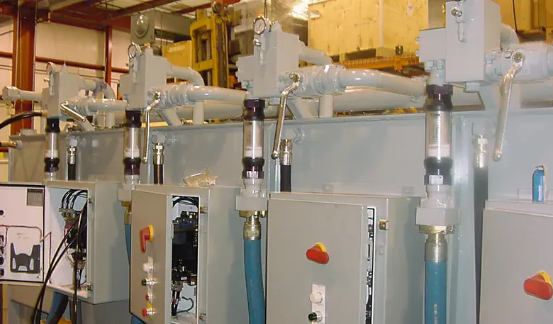 Variable Area Flow Meters installed in cooling application