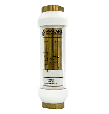 Phosphate Ester flow meter brass