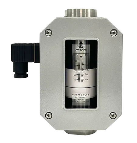 Flow Rate Transmitter Stainless Steel ports