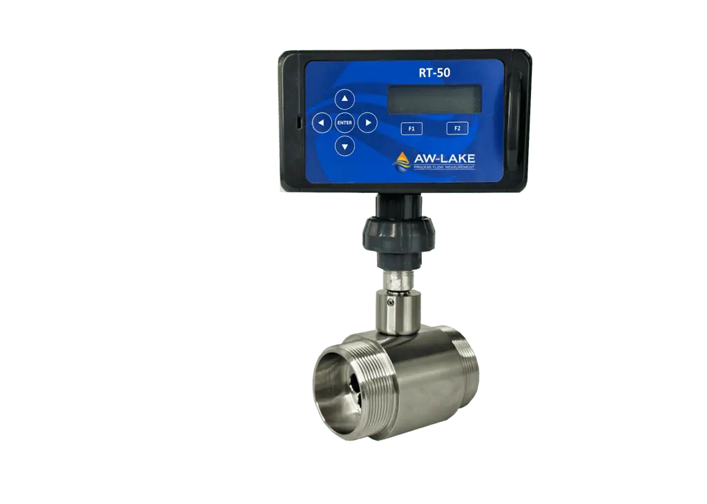 TRG turbine flow meter with RT-50 Transmitter