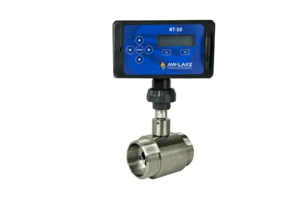 TRG turbine flow meter with RT-50 Transmitter