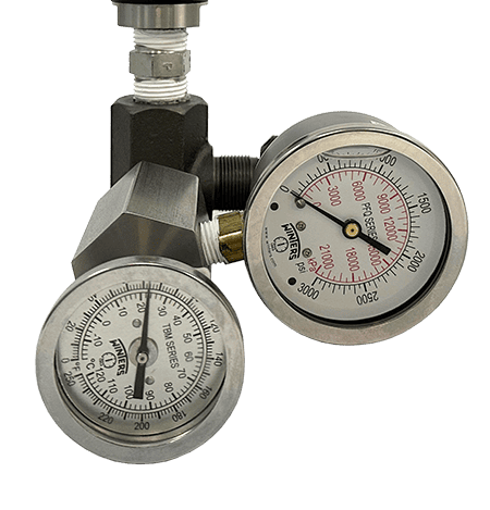 Variable Area Hydraulic Test Analyzer detail