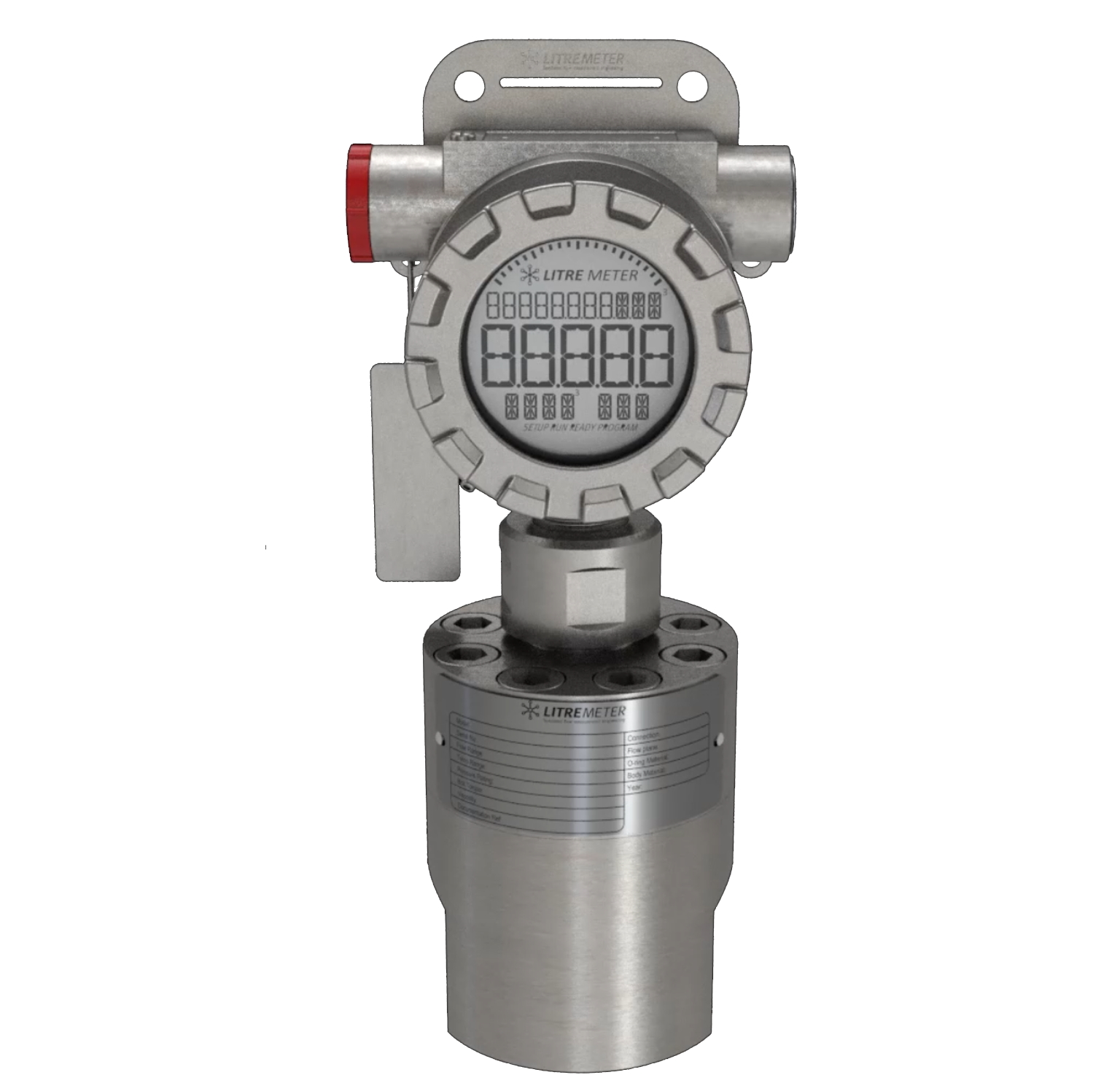 Rotary piston flow meter VFF high pressure, low flow