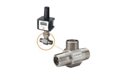 TW Turbine flow meter with Wireless Totalizer