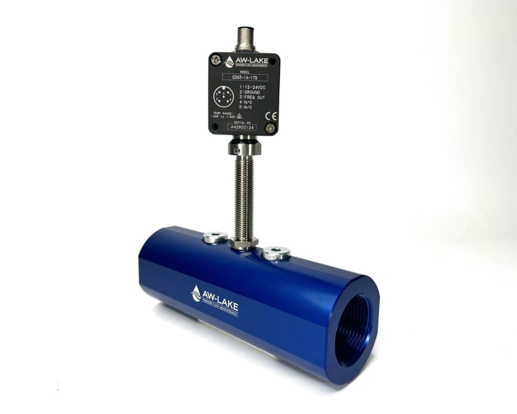 HMU turbine flow meter w Edge sensor