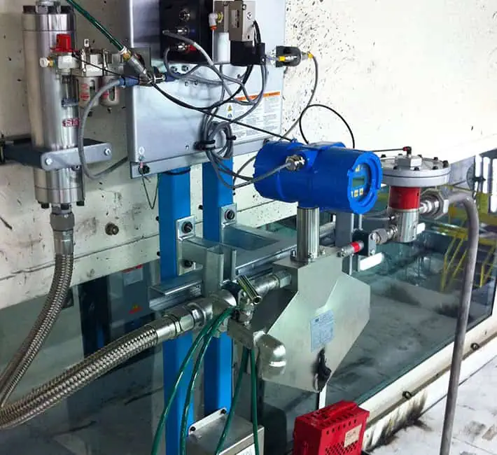 Automotive paint operation using TRICOR Coriolis flow meter