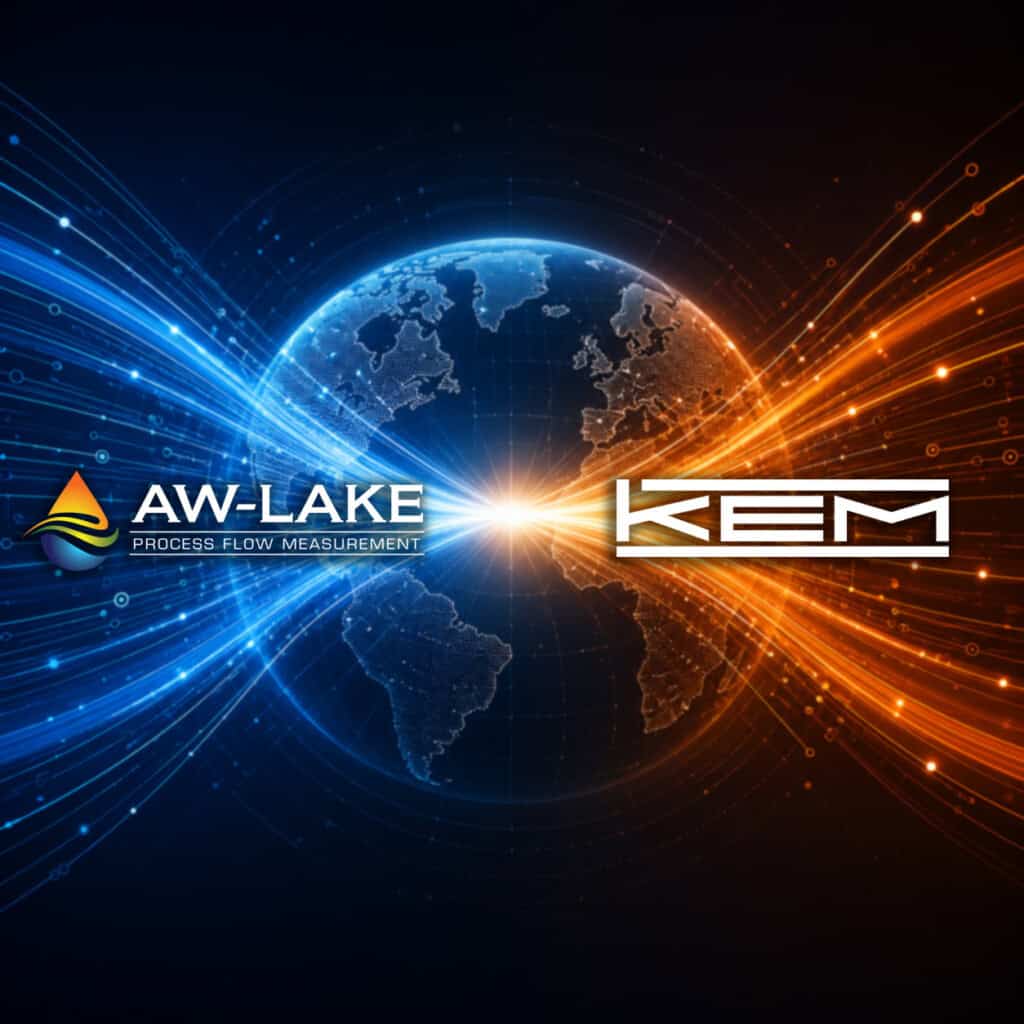 Global flow measurement merger between AW-Lake and KEM with digital data streams.